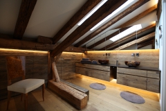 Badezimmer im Penthouse Gut Stohrerhof