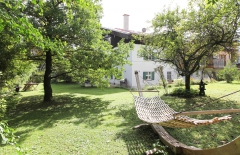 Garten und Hängematte Gut Stohrerhof am Ammersee