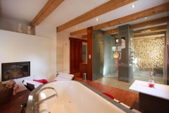 Badezimmer der Belle Etage im Gut Stohrerhof