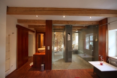 Badezimmer der Belle Etage im Gut Stohrerhof