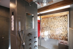 Badezimmer der Belle Etage im Gut Stohrerhof