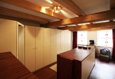 Die Ankleide in der Belle Etage im Gut Stohrerhof